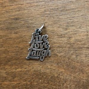 James Avery Live Laugh Love Charm
